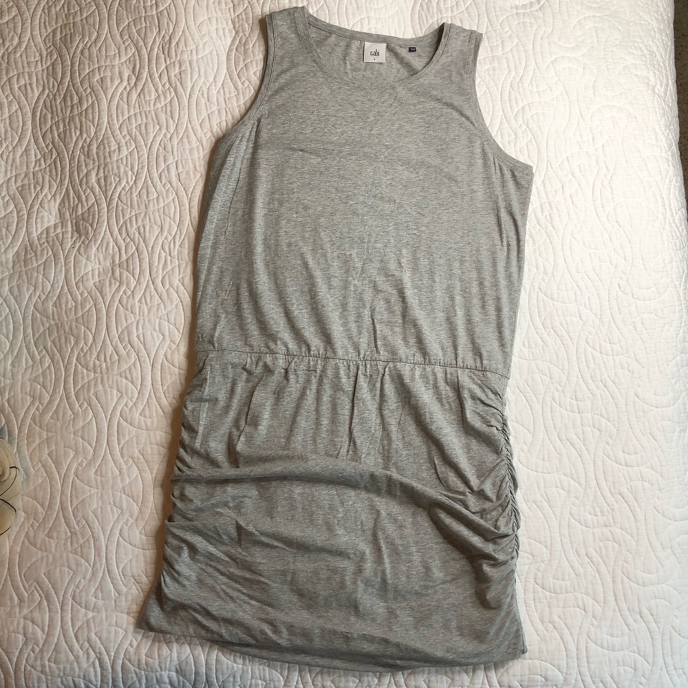 CAbi Style 5267 Everyday Dress Heather Grey Large